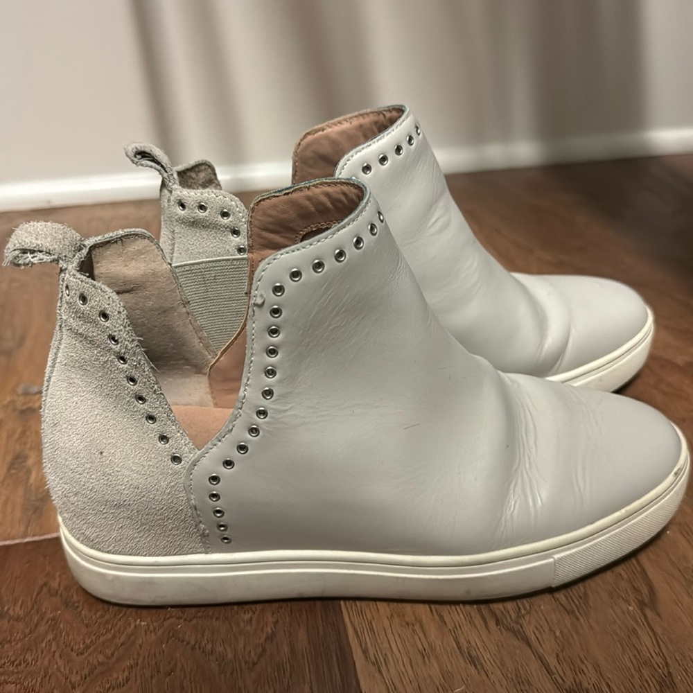 Chelsea and Violet boots. Leather